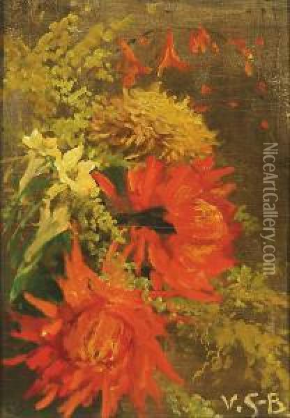 Kukkia Oil Painting - Venny Soldan-Brofelt
