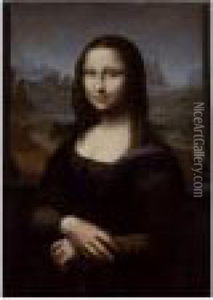 Mona Lisa Oil Painting - Leonardo Da Vinci