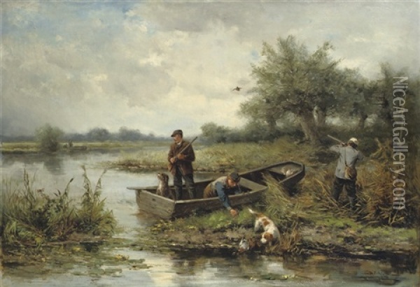 The Hunt Oil Painting - Mari ten Kate