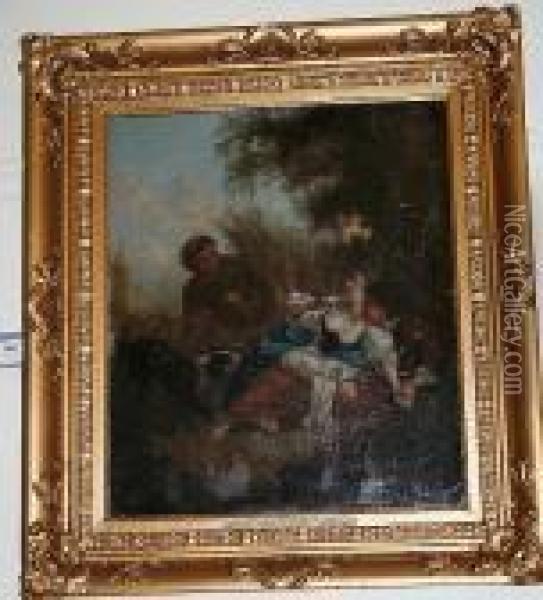 The Intruder Oil Painting - George Morland