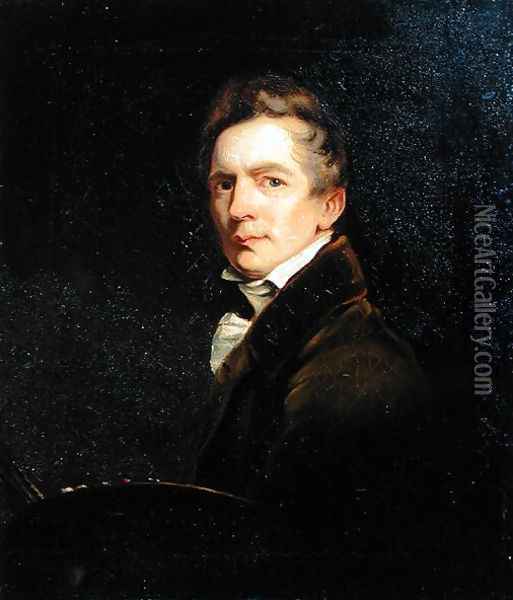 Self Portrait Oil Painting - John Jackson