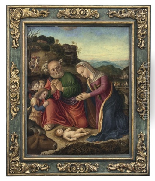 Girolamo Da Santacroce Oil Painting - Giovanni Bellini