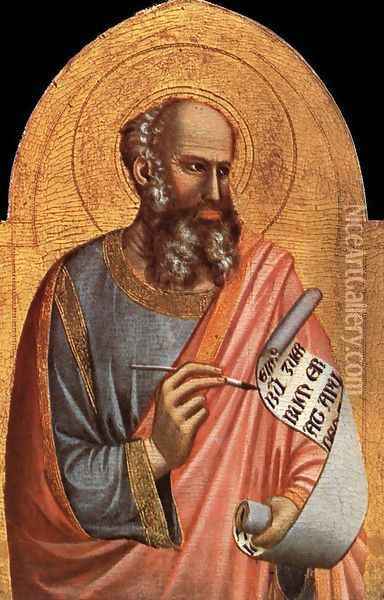 St John the Evangelist 1320-25 Oil Painting - Giotto Di Bondone