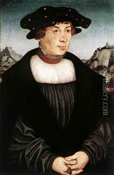 Hans Melber 1526 Oil Painting - Lucas The Elder Cranach