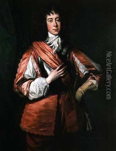 Portrait of Richard Rey Oil Painting - Thomas Hudson