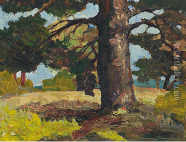 Landscape Oil Painting - Prudence Heward