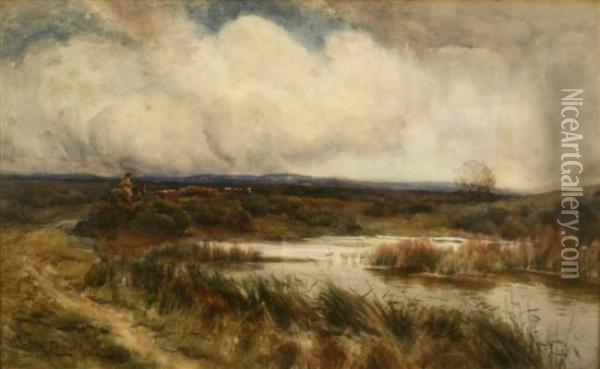 The Pool On The Heath Oil Painting - Walter Fowler