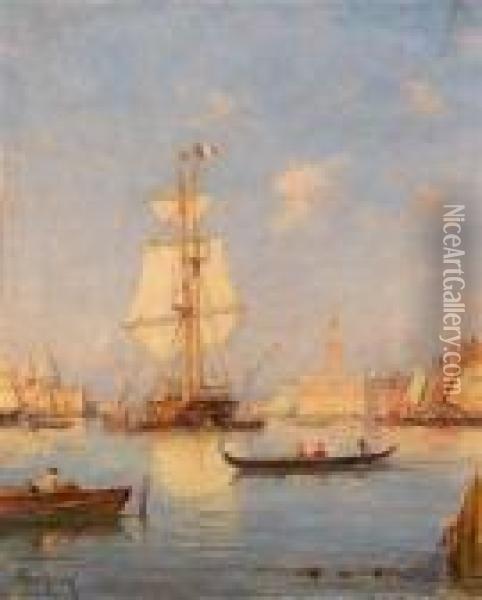Venedig Oil Painting - Henri Malfroy