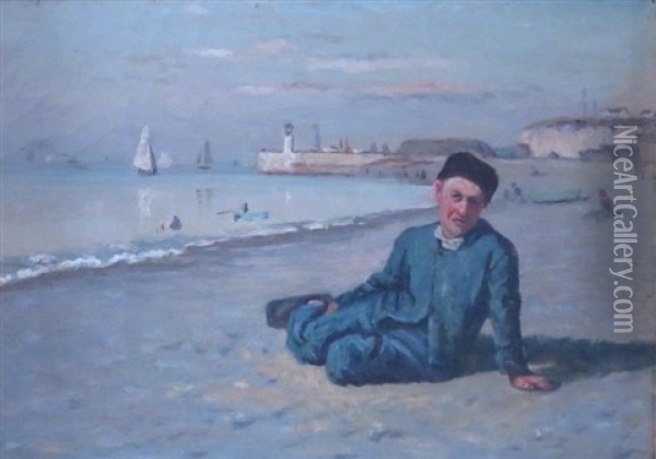 Le Havre Oil Painting - John Joseph Enneking