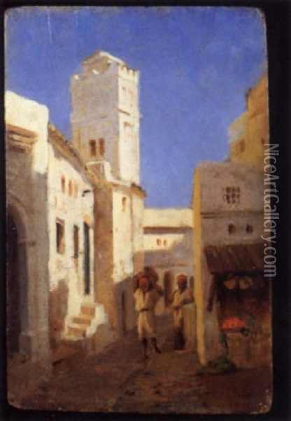 Mosquee, Tunisie Oil Painting - Armand Point