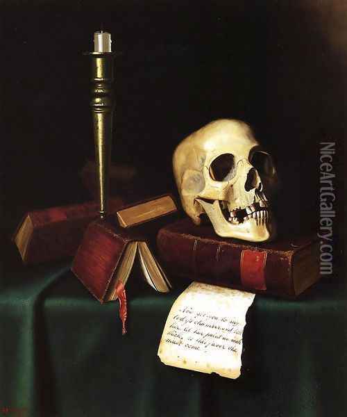 To this Favor - A Thought from Shakespeare Oil Painting - William Michael Harnett