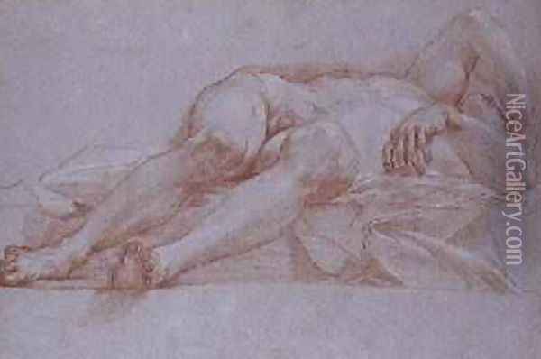 Study for the Figure of Sisera Oil Painting - Carlo Maratta or Maratti