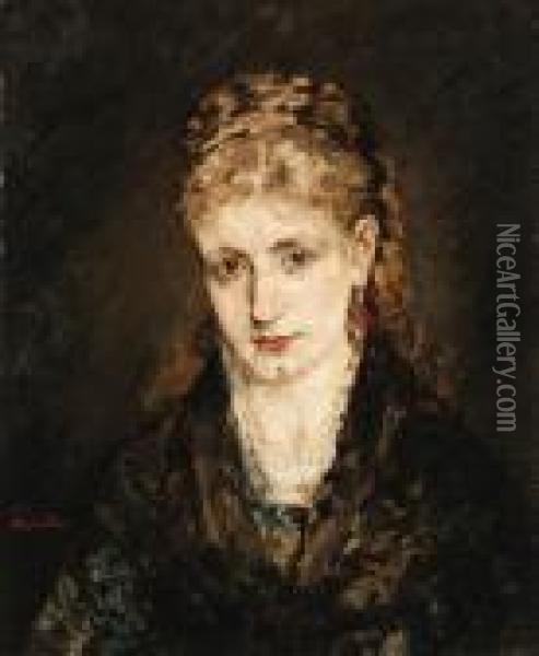 Monticelli, A.-j.-t. Oil Painting - Adolphe Joseph Th. Monticelli