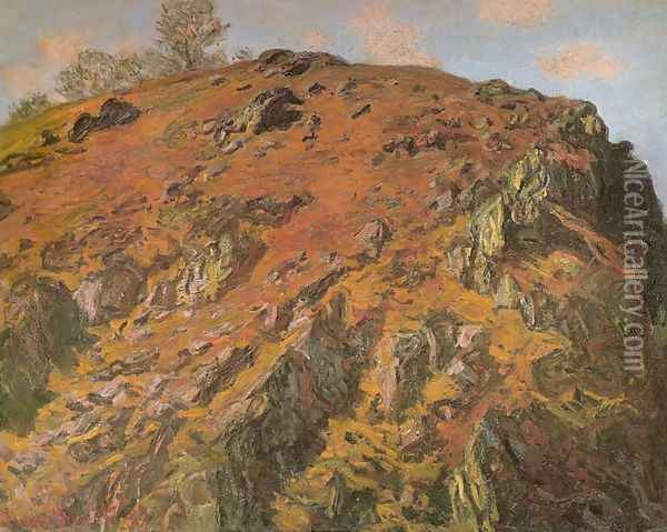 Rock (Le bloc, Creuse) Oil Painting - Claude Oscar Monet
