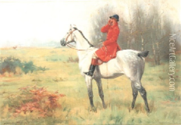 Tally Ho! Oil Painting - George Goodwin Kilburne