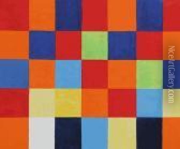 Farbatafel Oil Painting - Paul Klee