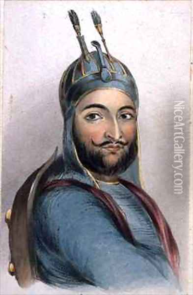 Mahommed Akbar Khan Oil Painting - Lieutenant Vincent Eyre