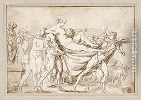 Triumphzug Der Venus Oil Painting - Jean-Honore Fragonard