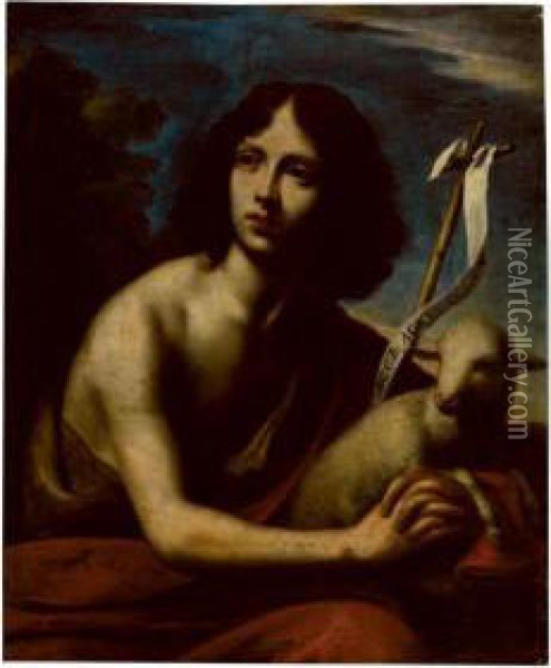 Saint John The Baptist Oil Painting - Cesare Dandini