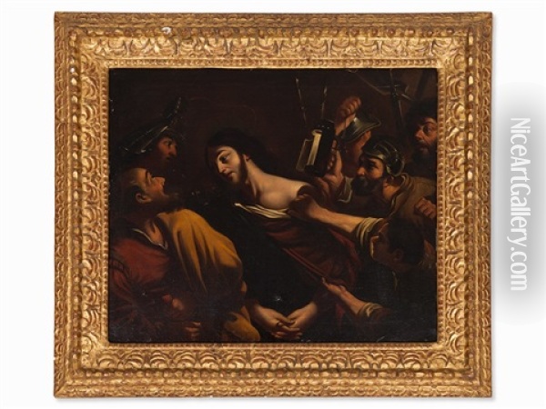 The Betrayal Of Christ Oil Painting -  Guercino