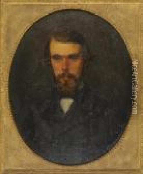 Portrait D'homme Oil Painting - Gustave Dore
