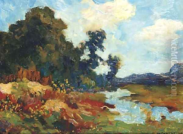 An impression of summer Oil Painting - Charles Dankmeijer