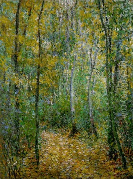 Sous-bois Oil Painting - Claude Monet