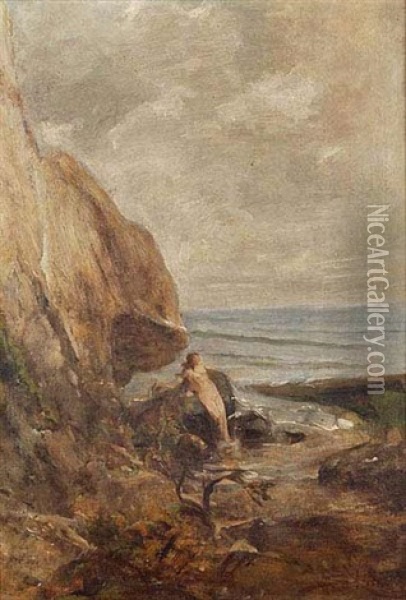 A Bay Oil Painting - Benes (Benesch) Knuepfer
