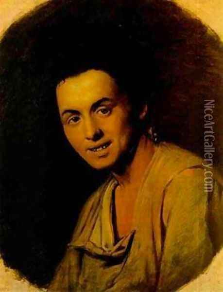 Lad Of Seventeen (Baker) Study 1869 Oil Painting - Vasily Perov