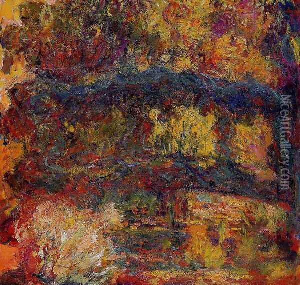 The Japanese Bridge VIII Oil Painting - Claude Oscar Monet