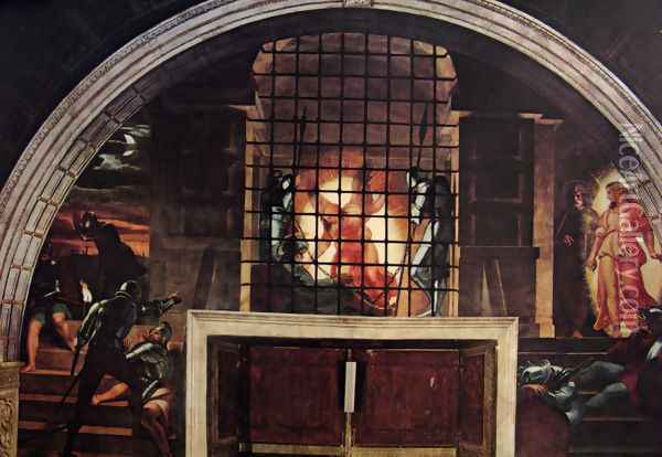 Stanze Vaticane 12 Oil Painting - Raphael