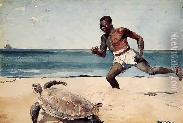 Rum Cay Oil Painting - Winslow Homer