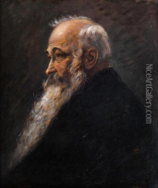 Portrait Eines Mannes Oil Painting - Leo Samberger