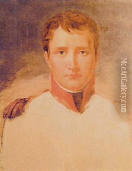 Portrait En Buste De Bonaparte Oil Painting - Francois Pascal Simon Gerard