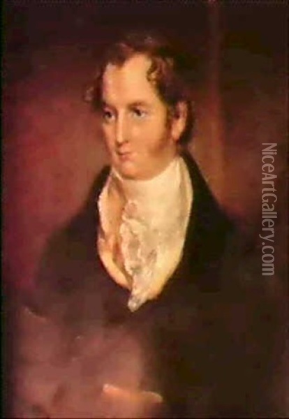 Portrait Of James Lloyd Oil Painting - John Constable
