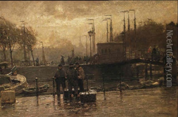 Blaesevejr, Rotterdam Oil Painting - Hans Herrmann