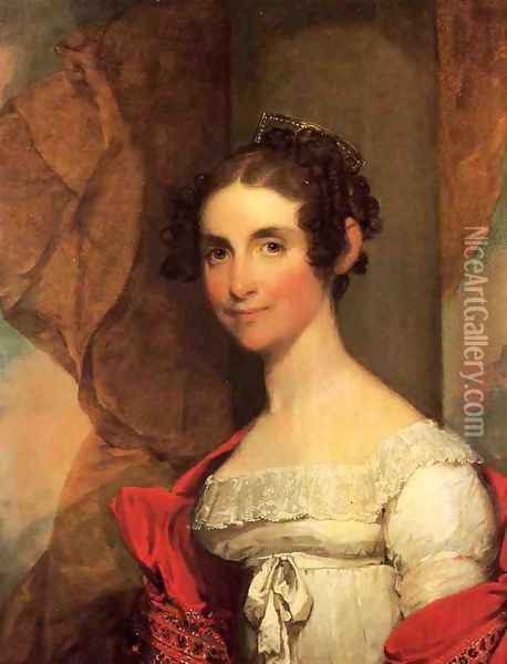 Elizabeth Porter Wheeler Oil Painting - Gilbert Stuart
