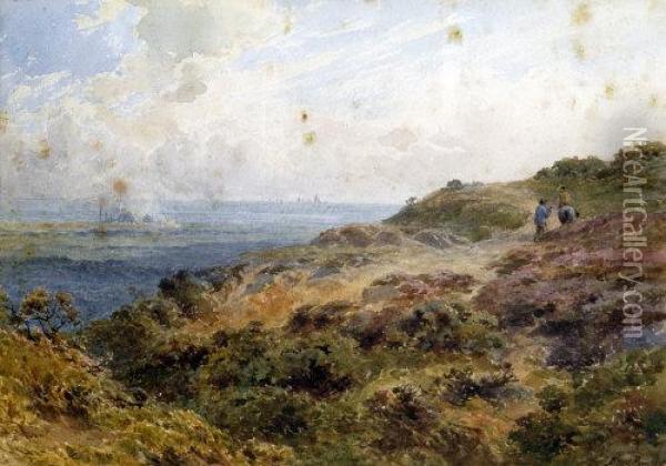 The Coastal Path Oil Painting - Alfred Powell