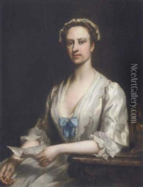 Lavinia Fenton Oil Painting - John Ellys