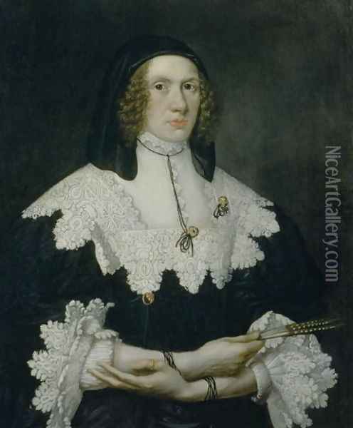 Marie Nichols, 1636 Oil Painting - Peter Troueil