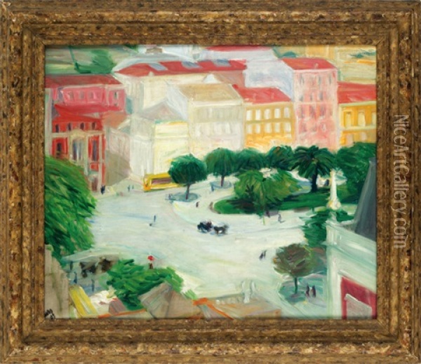 V Lisabonu Oil Painting - Georges (Karpeles) Kars