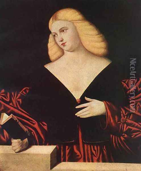 Portrait of a Woman Oil Painting - Bernardino Licinio
