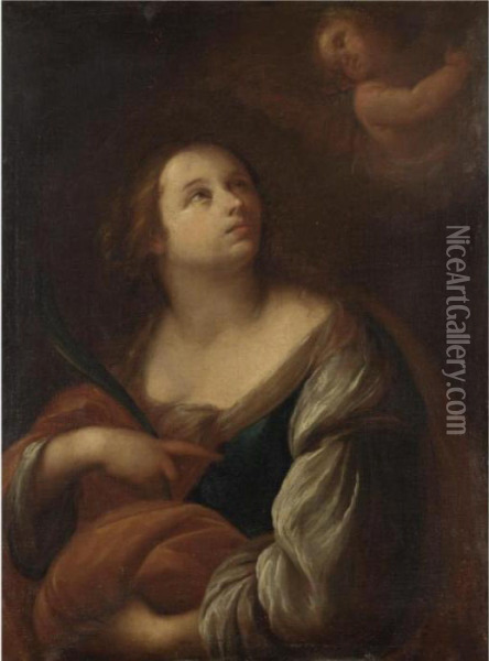 Santa Martire Oil Painting - Carlo Francesco Nuvolone
