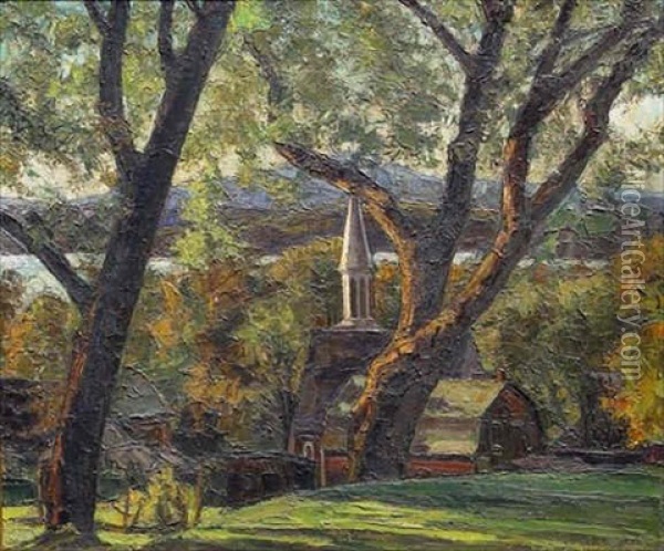 Impressionist Landscape Oil Painting - Paul Nietsche