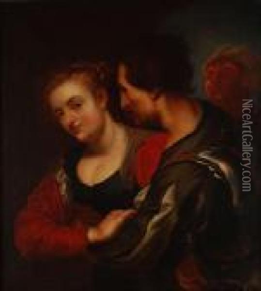 Suzanne Et Lesvieillards Oil Painting - Peter Paul Rubens