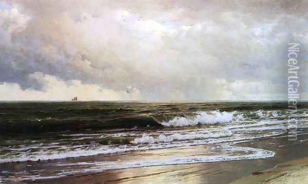 Seascape VII Oil Painting - William Trost Richards