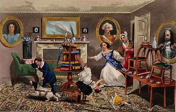 The First Step to the Coach-Box Oil Painting - Henry Thomas Alken