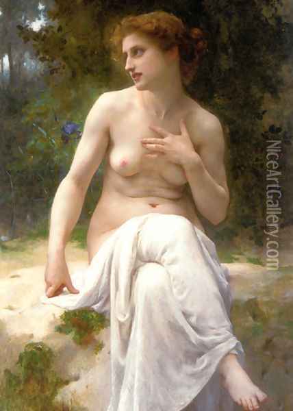 Nymphe I Oil Painting - Guillaume Seignac