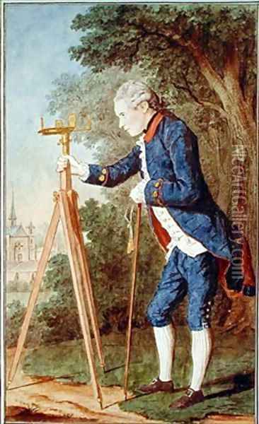 Monsieur de Marcenay Oil Painting - Louis Carrogis Carmontelle