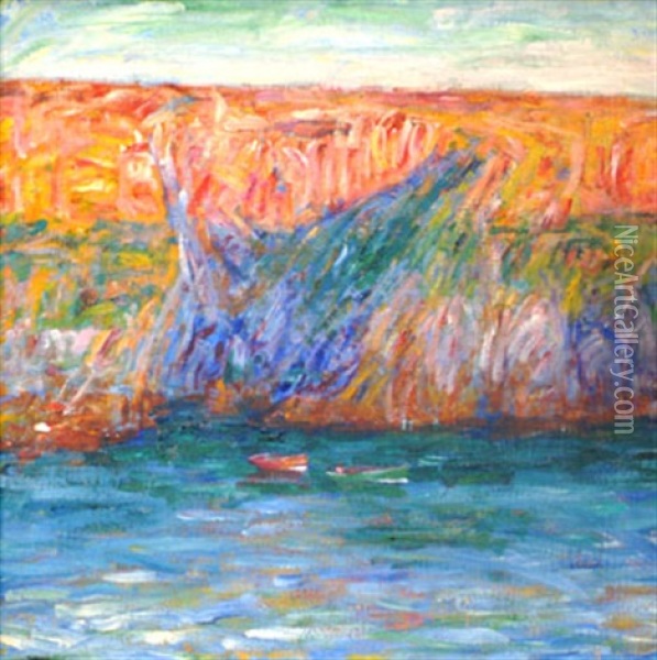 Baie De Goulphar Oil Painting - John Peter Russell